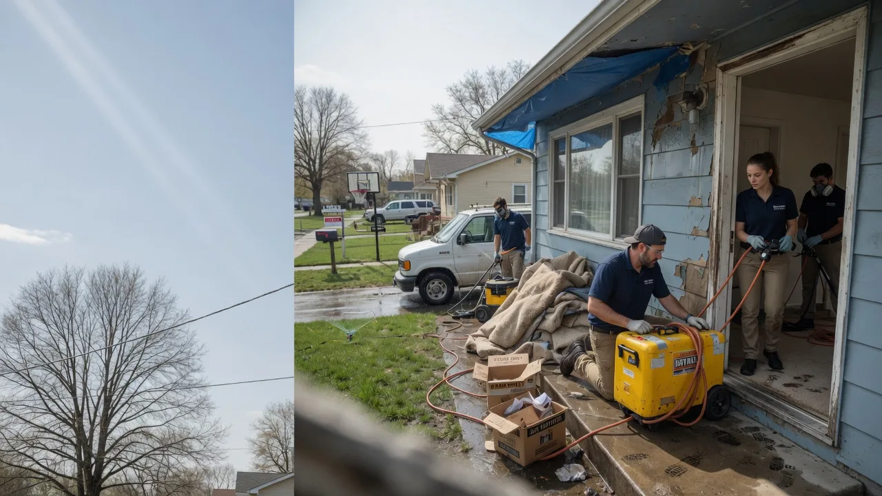 Basement Flood Cleanup in Denver, MO near me